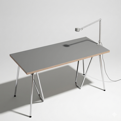 Plateau de table linoleum Forbo sur multiplex bouleau | Antifer
