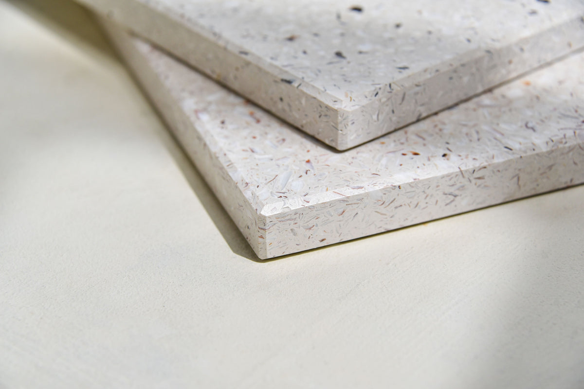 Plateau Ostrea huître au naturel - finition gris perle | Antifer