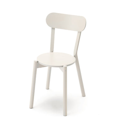 Chaise Castor finition Powder White, BIG-GAME pour Karimoku New Standard — vue studio n°16 | Antifer