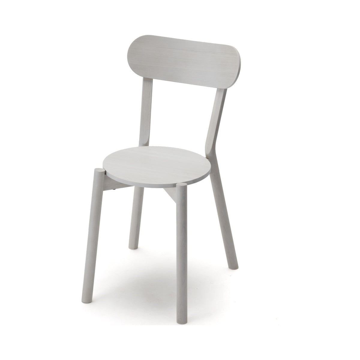 Chaise Castor finition Grain Gray, BIG-GAME pour Karimoku New Standard — vue studio n°17 | Antifer