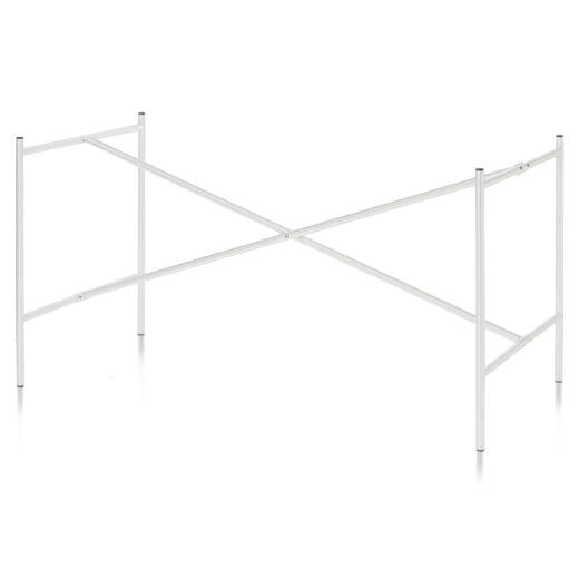 Schiefergraues E2 Stahl-Tischbein, Vorderansicht — minimalistisches Design | Antifer