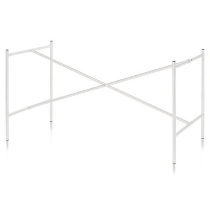 Schiefergraues E2 Stahl-Tischbein, Vorderansicht — minimalistisches Design | Antifer
