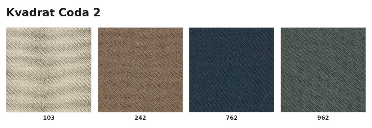 Nuancier du tissu Kvadrat Coda 2 — Karimoku New Standard