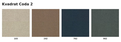 Nuancier du tissu Kvadrat Coda 2 — Karimoku New Standard