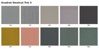 Nuancier du tissu Kvadrat Steelcut Trio 3 — Karimoku New Standard