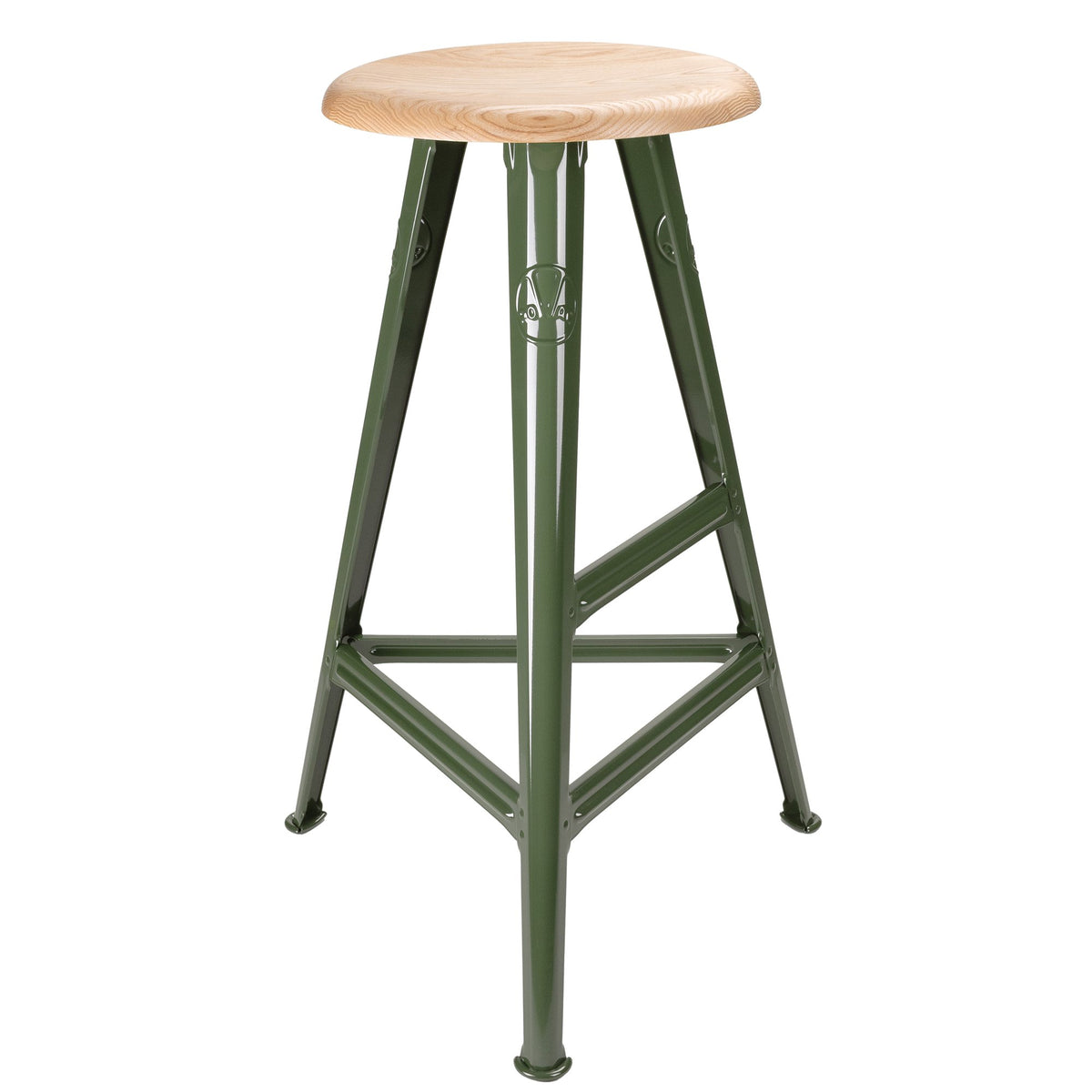 Tabouret haut Rowac Schemel 75 cm — palette couleurs et finitions — Antifer