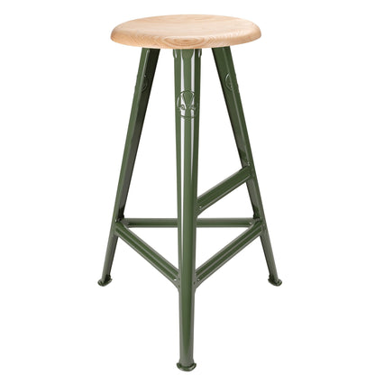 Tabouret haut Rowac Schemel 75 cm — palette couleurs et finitions — Antifer