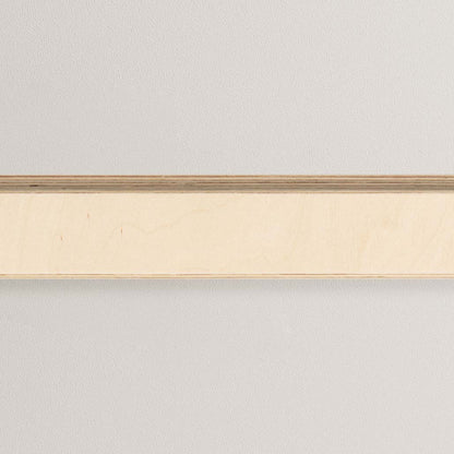 Rail mural Variand V01 sans accessoire — bouleau naturel — design Variand | Antifer