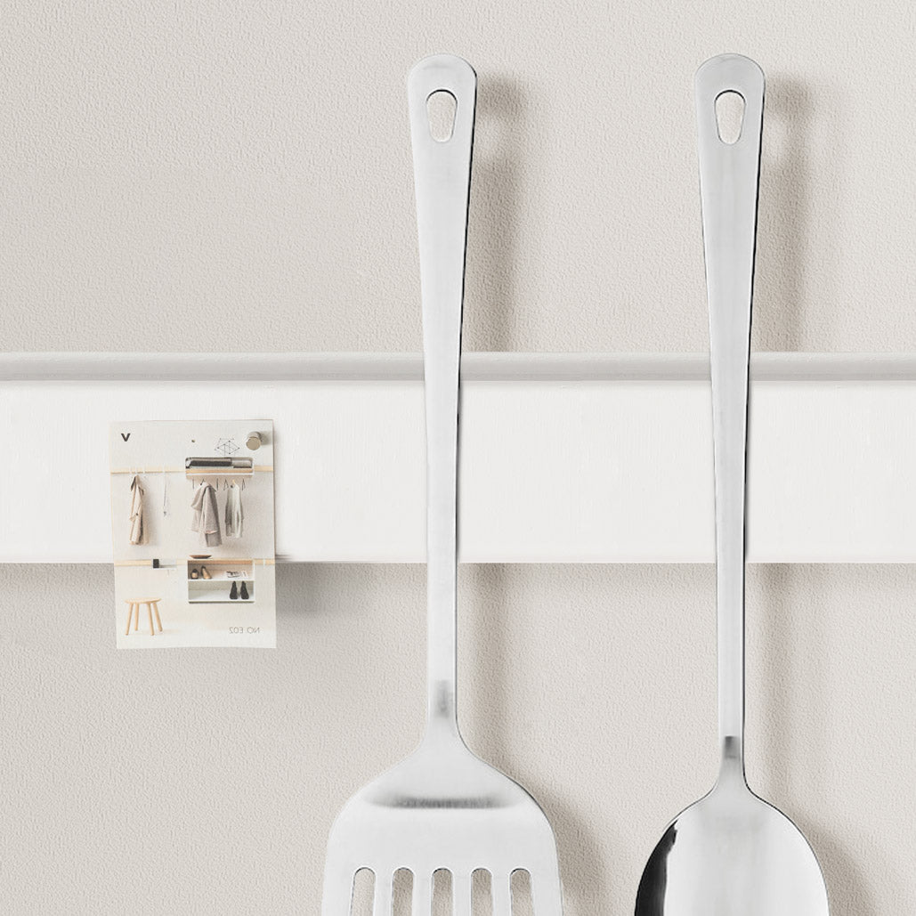 Rail mural Variand V04 avec aimants — blanc — design Variand | Antifer