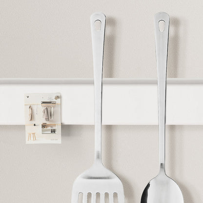 Rail mural Variand V04 avec aimants — blanc — design Variand | Antifer