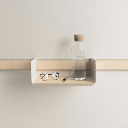 Variand A01 S minimalist wall shelf — design wall storage | Antifer