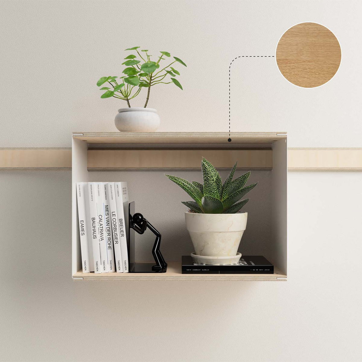 Variand A05 modular shelf — profile view | Antifer