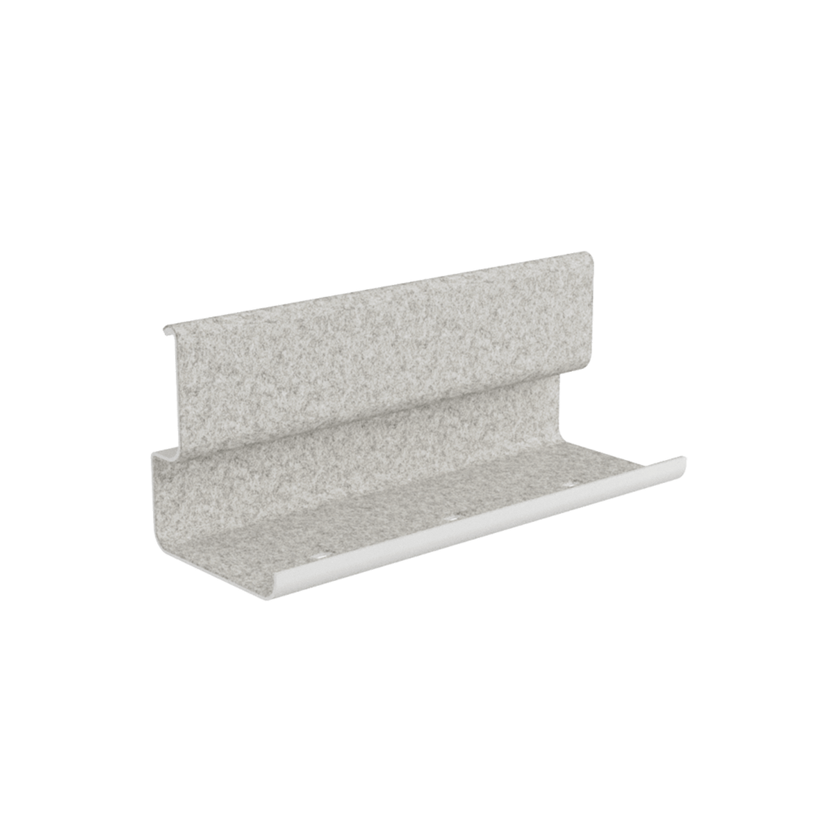 Variand I02 wall shelf in an office setting — birch with supplies — design Variand | Antifer