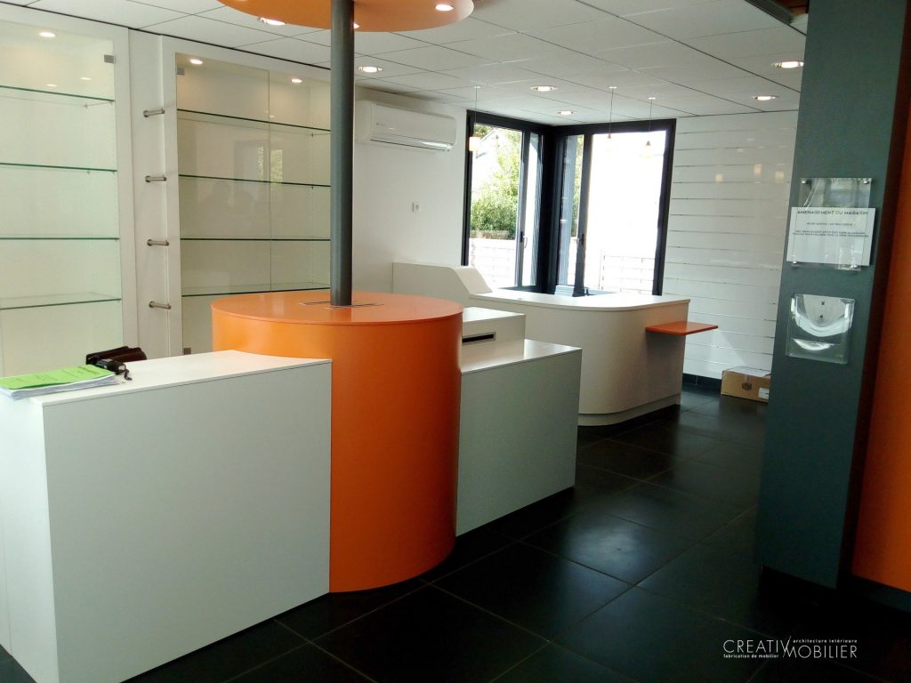 Agencement d&rsquo;un magasin informatique à Angers