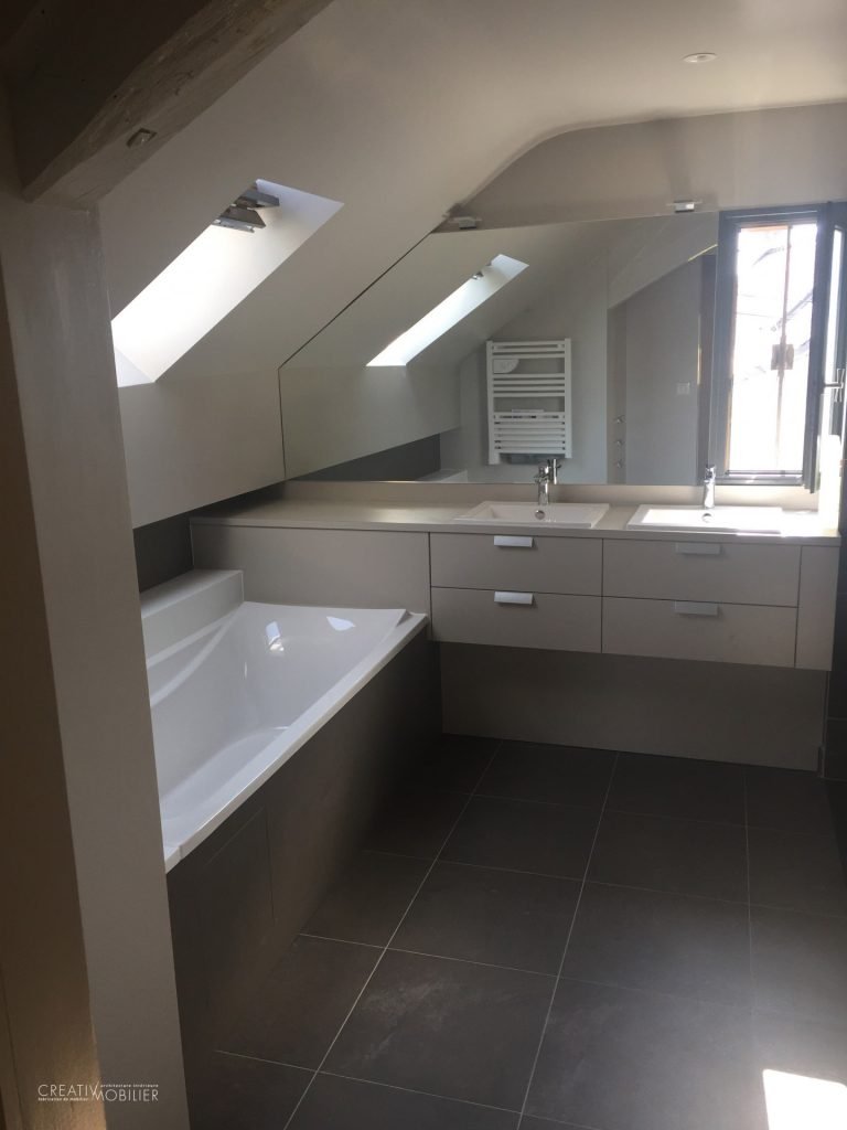 Aménagement d&rsquo;une salle de bain et d&rsquo;un dressing près d&rsquo;Angers