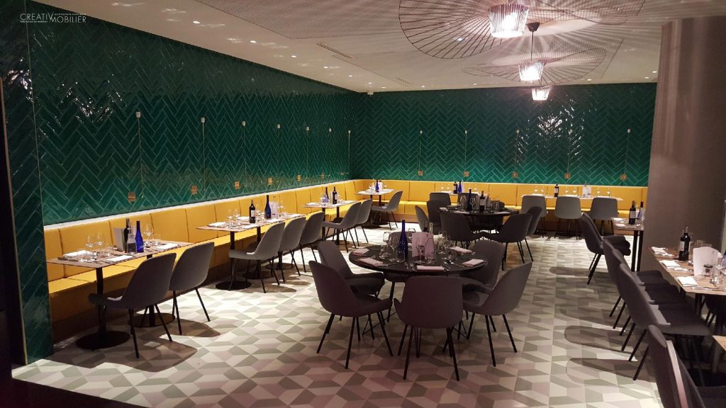 Mobilier d&rsquo;agencement à l&rsquo;Hôtel Holiday Inn – Noisy le Grand