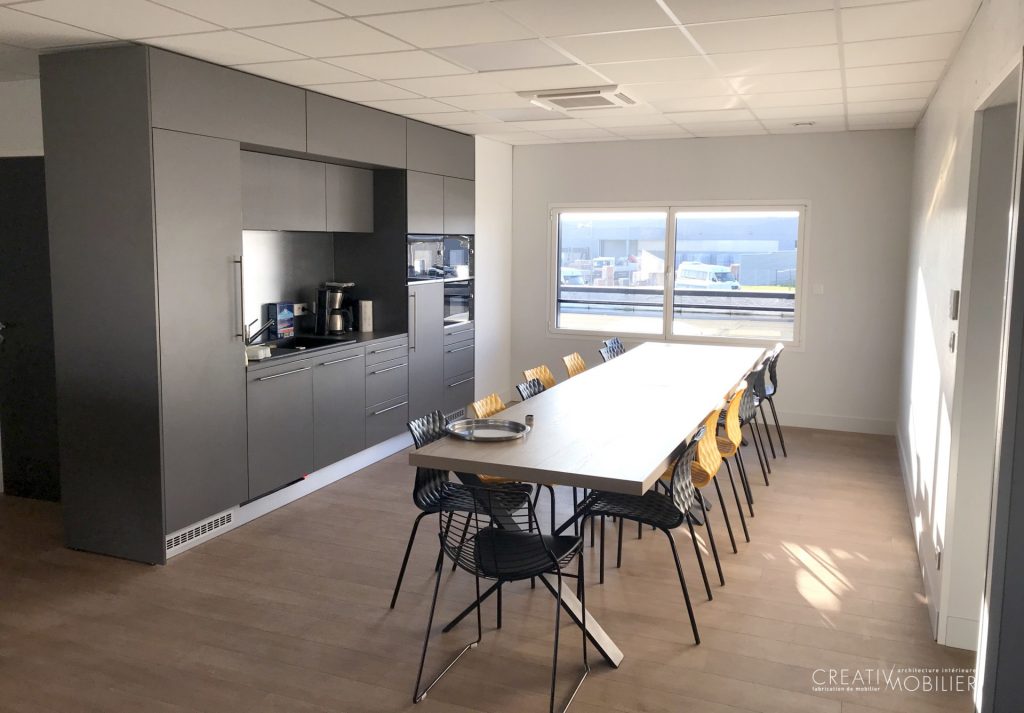 Agencement d&rsquo;une salle de pause