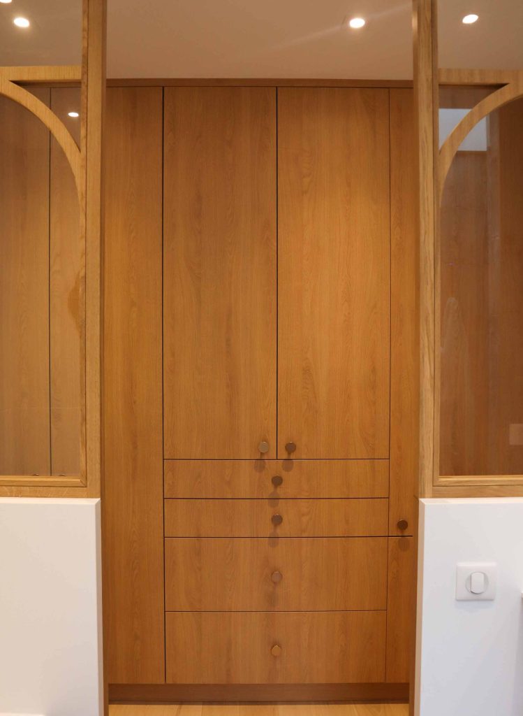 Aménagement d&rsquo;une suite parentale : dressing et salle de bain
