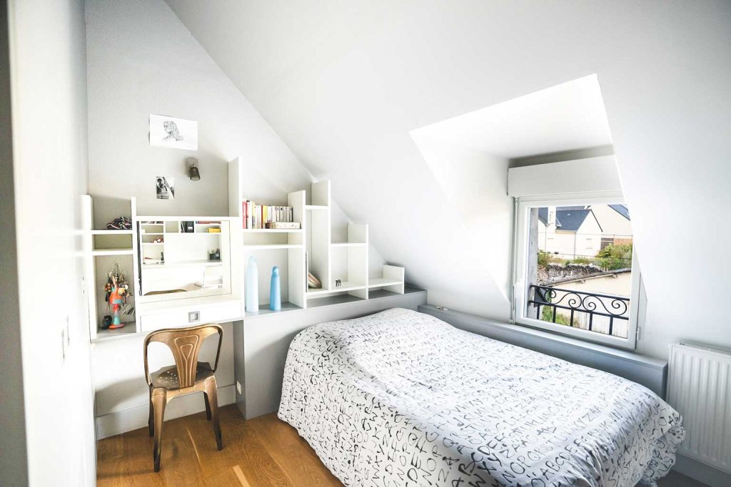 Aménagement de chambres sous combles