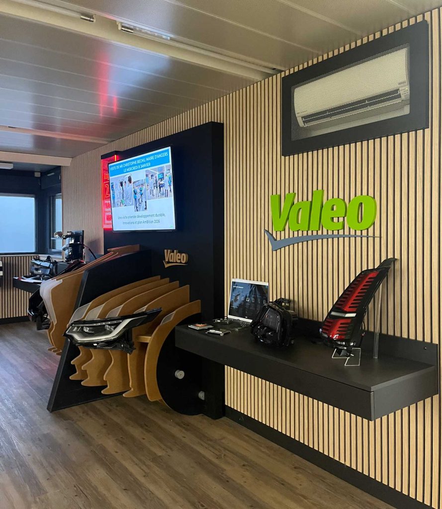 Showroom sur mesure Valeo