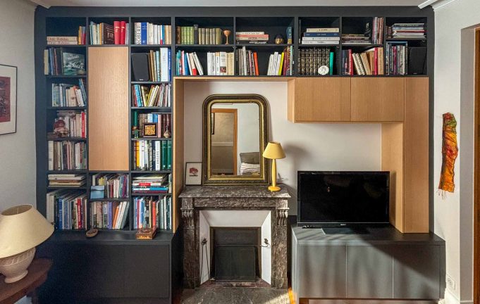 meuble sur mesure 2 en 1
