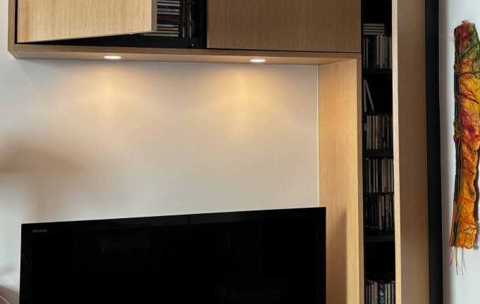 meuble sur mesure 2 en 1