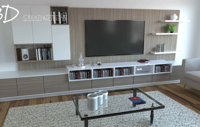 3d meuble tv