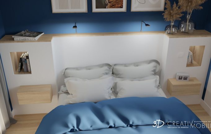 3d tete de lit