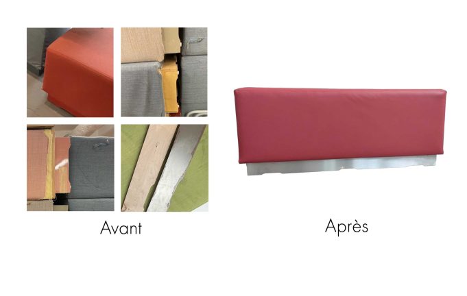 avant après banquette