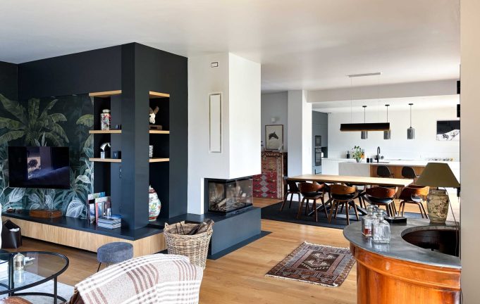 salon et cuisine sur mesure